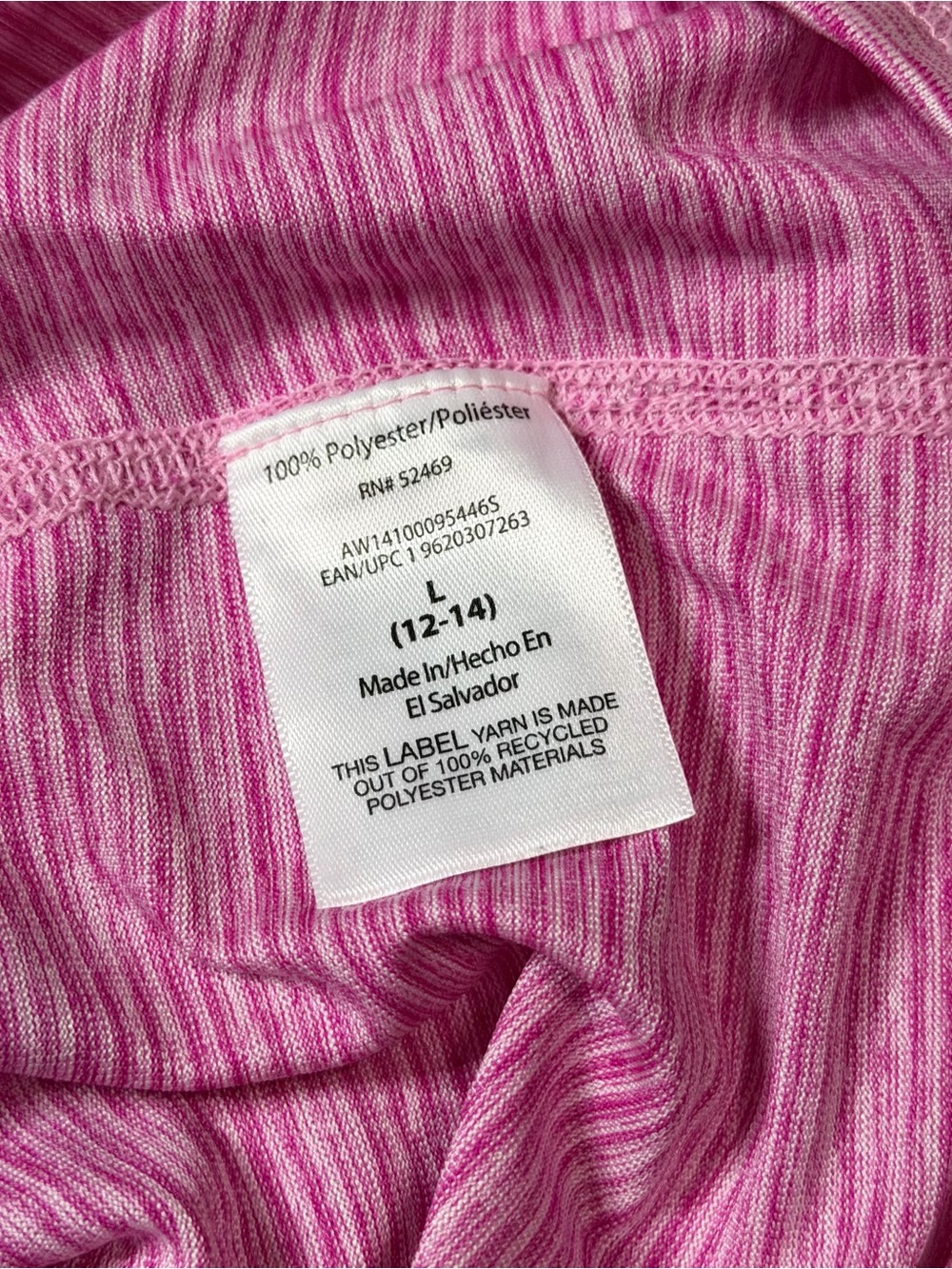 Athletic Works Pink Workout Top - Picture 5 of 5
